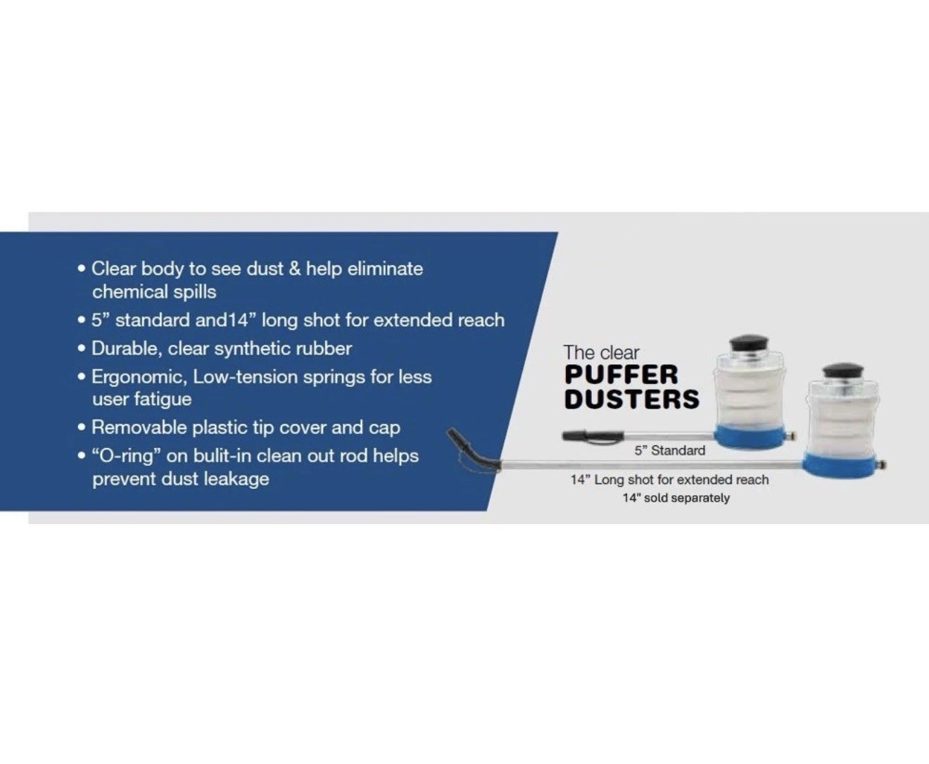 New & Improved Bellow Hand Duster puffer R Duster Not The Jt Eaton – New!