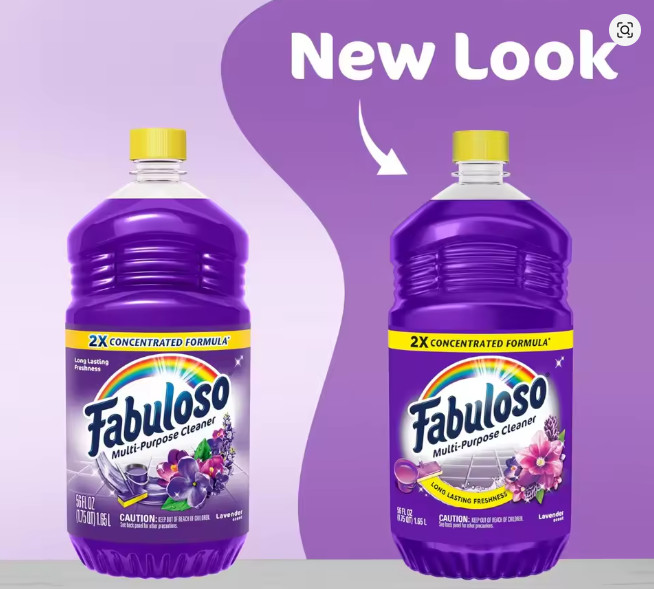 Fabuloso 2X Concentrated Multi-Purpose Floor Cleaner, Lavender – 56 fl oz