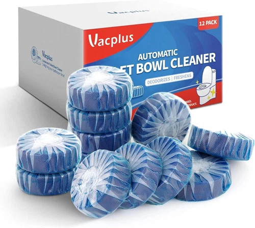 Vacplus Automatic Toilet Bowl Cleaner Tablets Bathroom Toilet Tank Cleaner NEW!