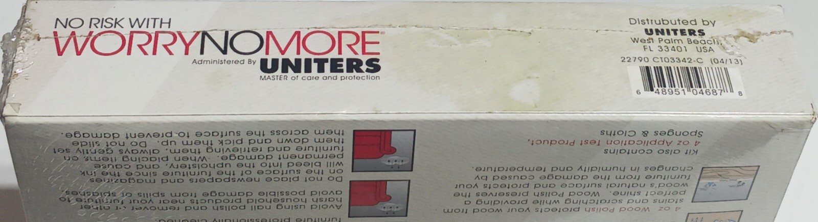 WORRYNOMORE: Factory Sealed Furniture Cleaning & Protection Kit
