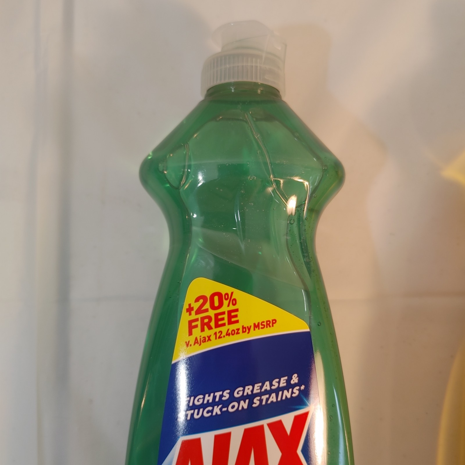 4 Pack Ajax Dish Soap – 2 Lime Vinegar, 2 Lemon, 15.2 oz Each – Degreasing Power
