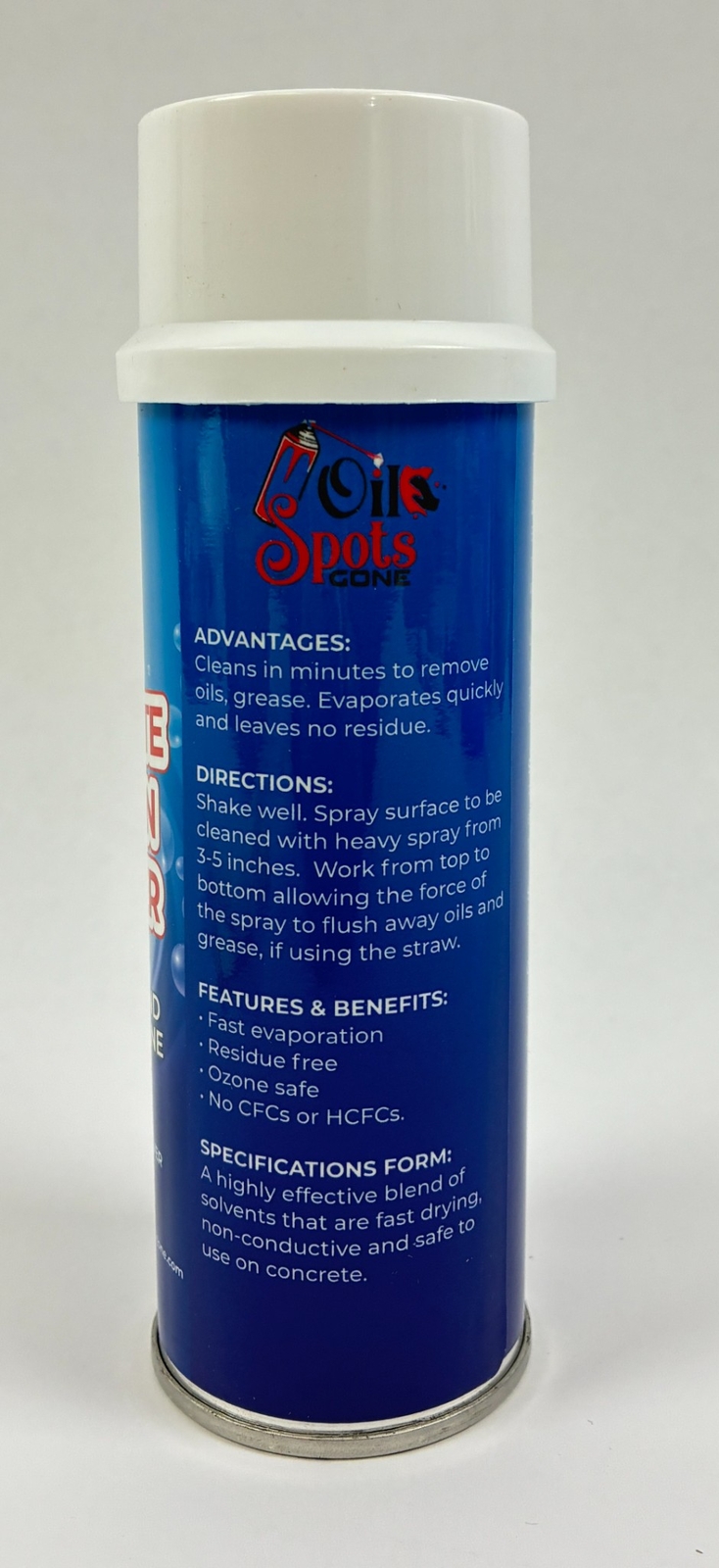 Oil Spots Gone Concrete Oil Stain Remover Fast-Acting Cleaner 6.5 oz