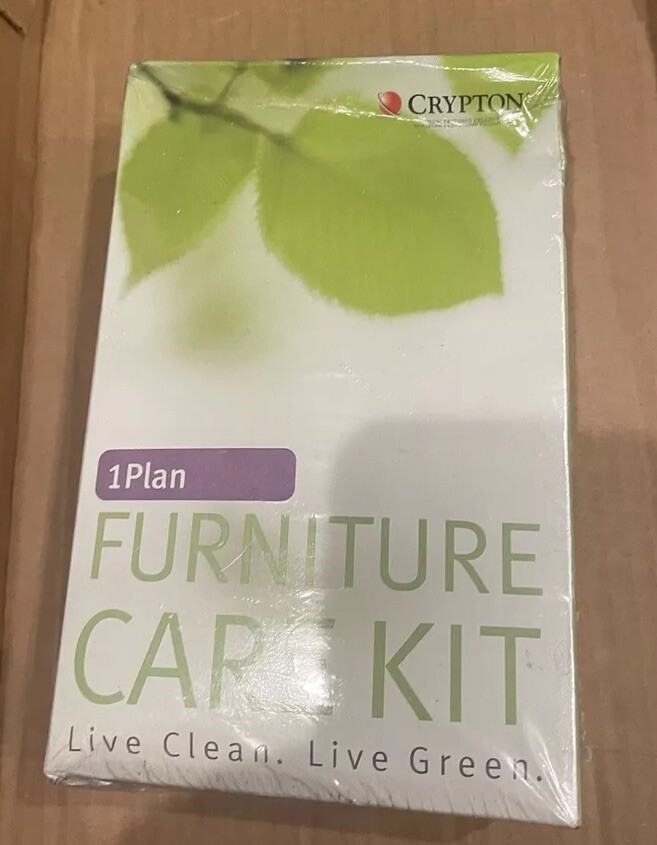 Crypton Fabric Furniture Care Kit 1 Plan, Eco-Friendly! Live Clean Live Green