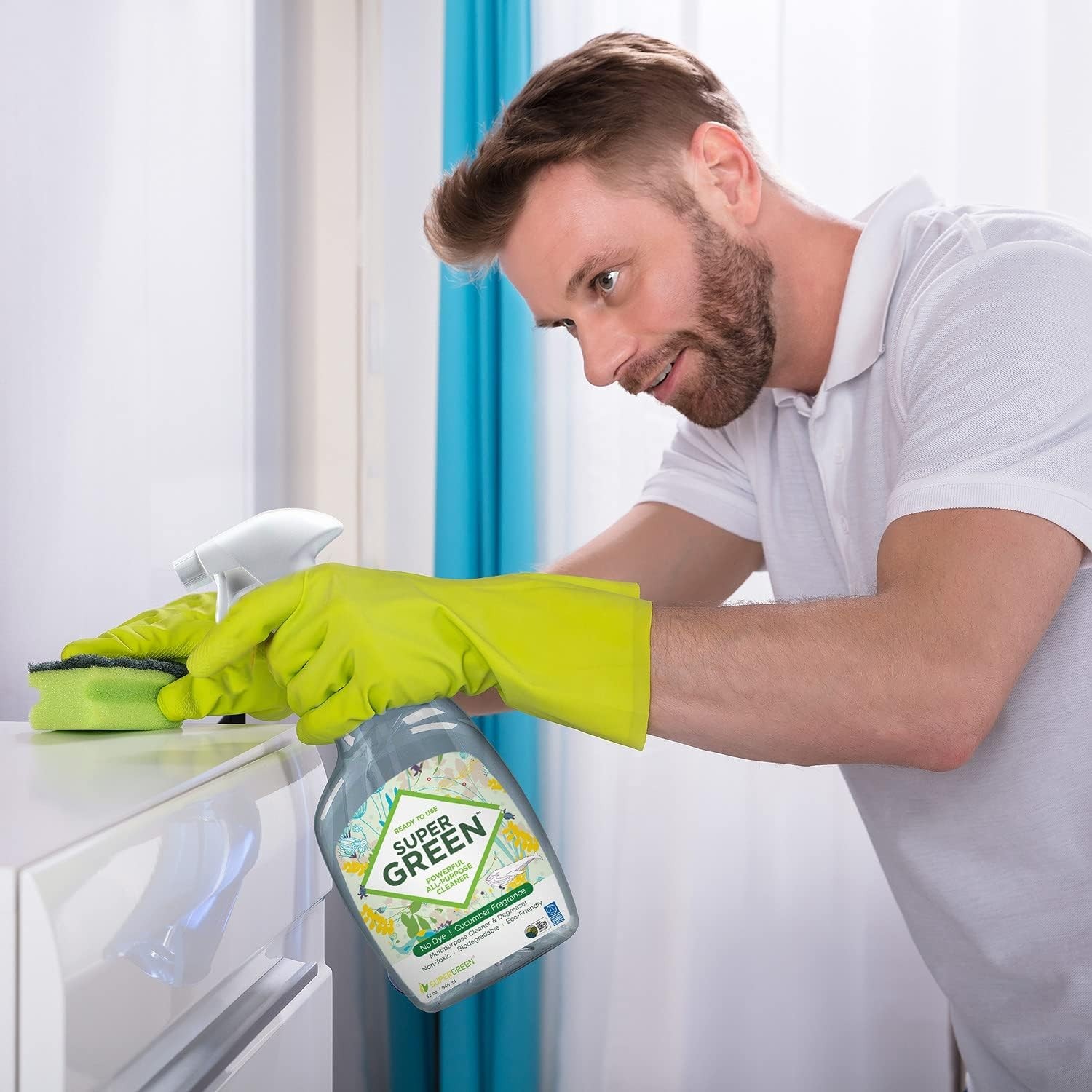 All-Purpose -Based Cleaner Degreaser 32oz Cucumber Scent Non-Toxic Stall-Free…