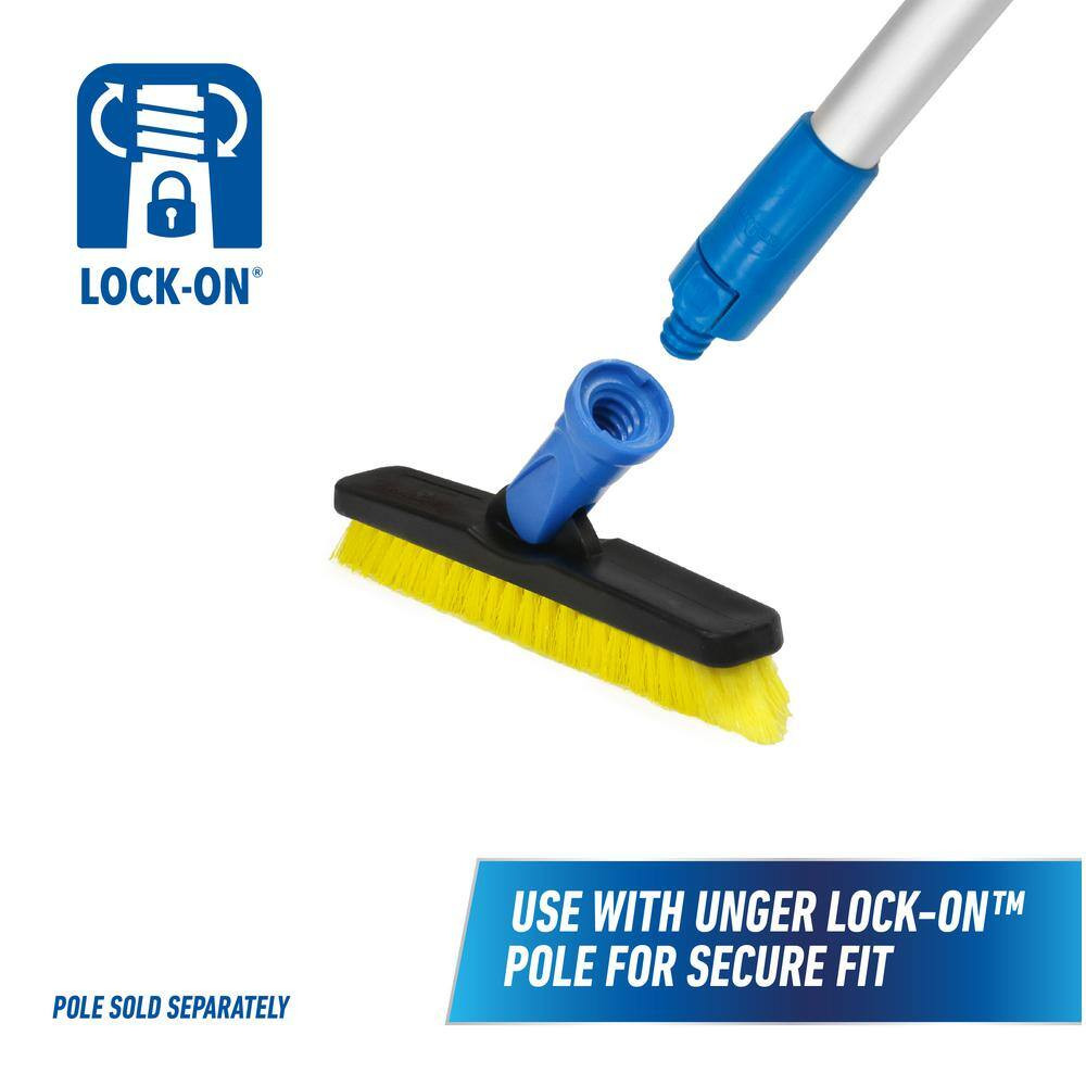 Lock-On Swivel Grout Brush (2-Pack) Free Shipping New