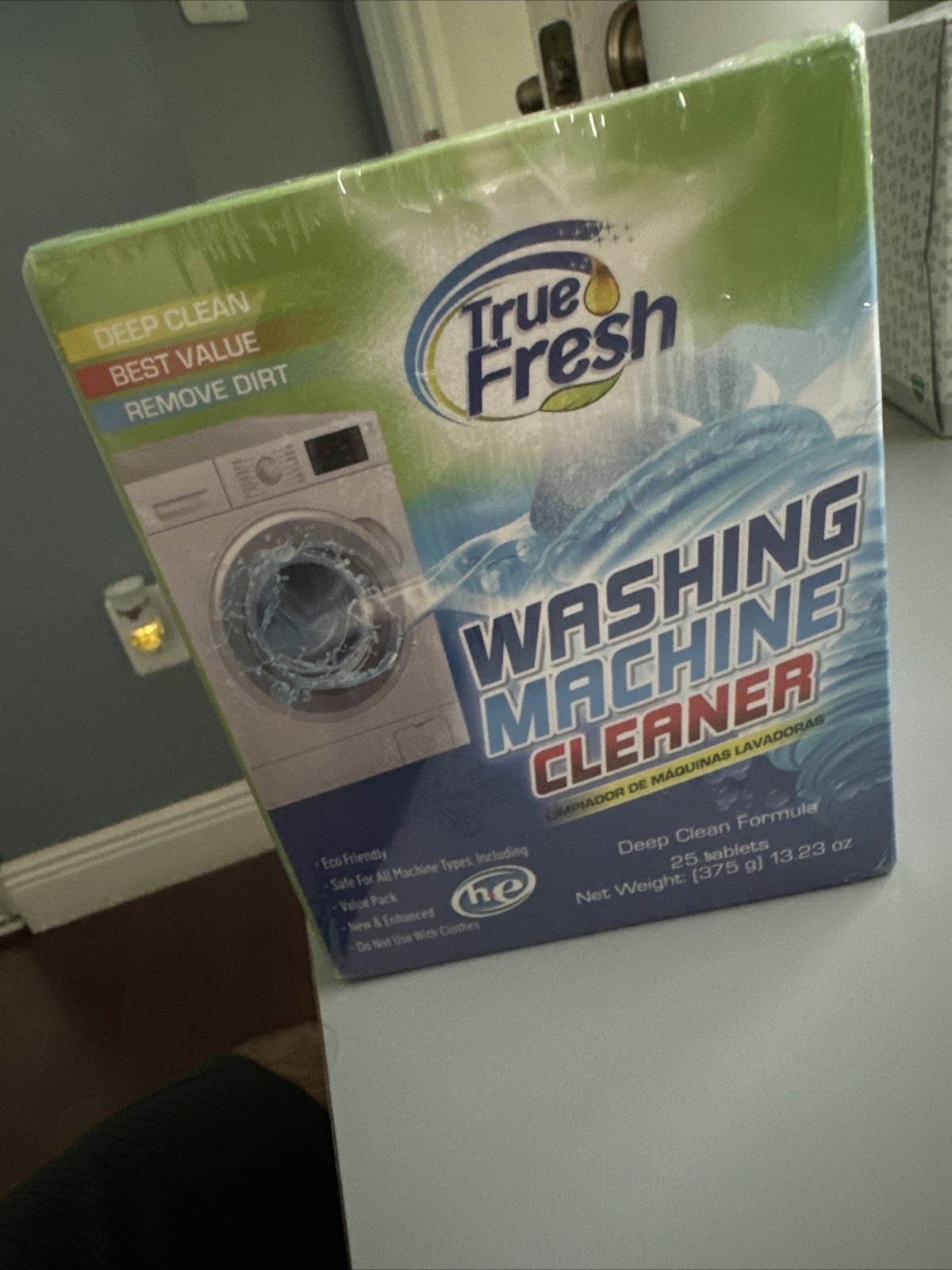 True Fresh Washing Machine Cleaner Tablets 25-Pack – Deep Cleaning Washer cleane