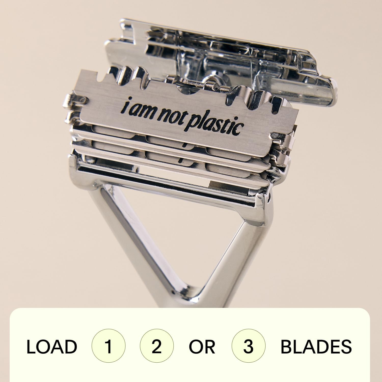 Leaf Shave | Leaf Razor, All-Metal Safety Shaver with Pivoting Head & Adjustab