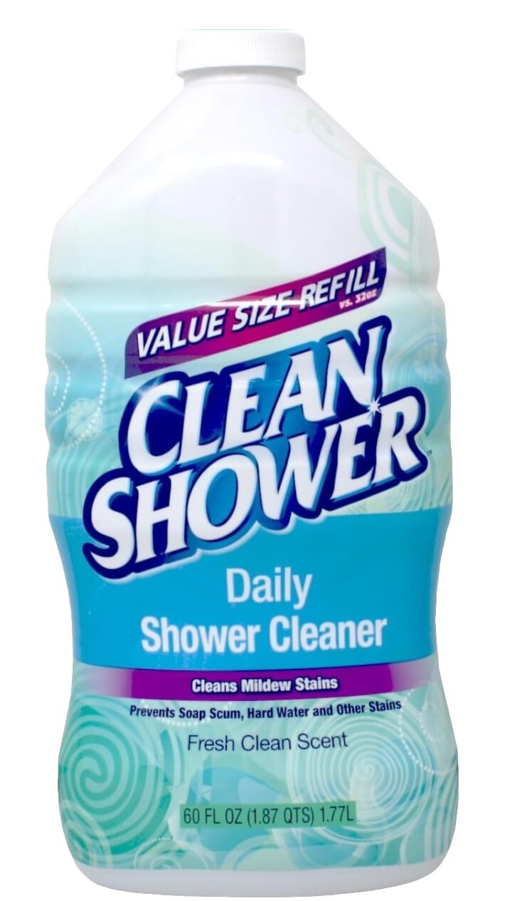 Scrub Free Clean Shower Daily Cleaner Refill – (2) 60 oz.