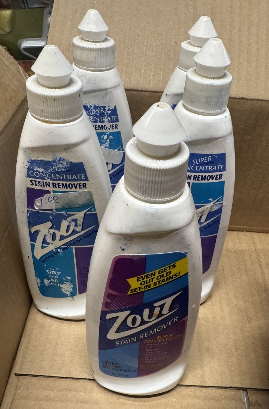 Zout Stain Remover Super Concentrated Original Formula 12oz Older Version