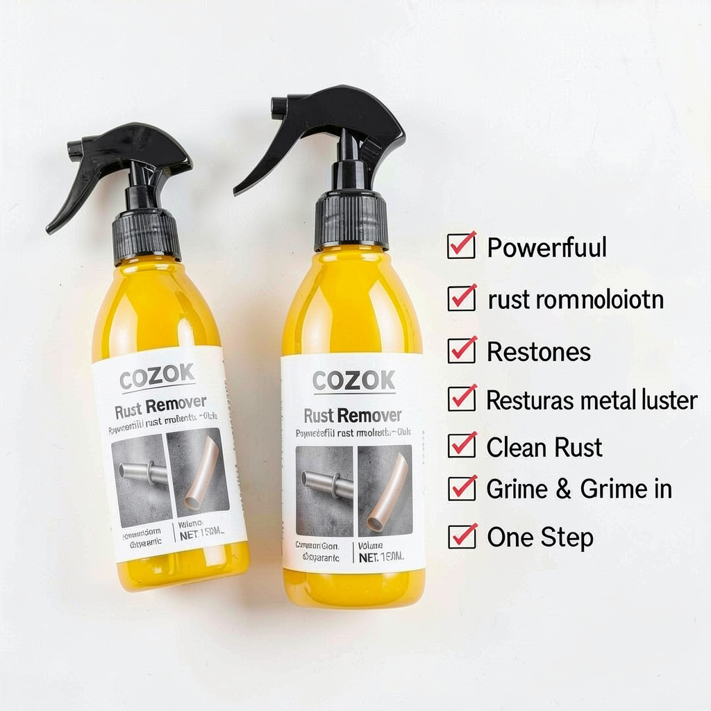 Rust Remover Spray 150ml,Rust Dissolver Liquid for Tools and Hardware