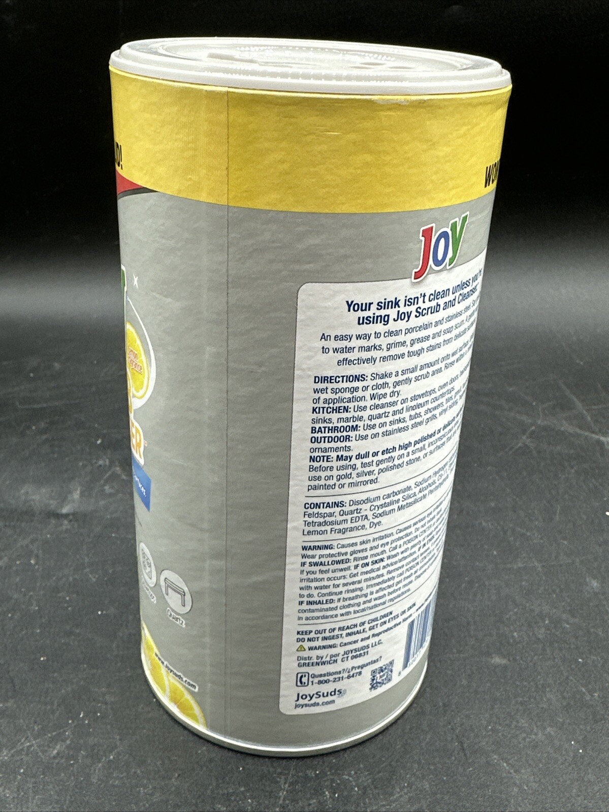 Joy Lemon Scent Cleanser 15 oz Powder Discontinued Product