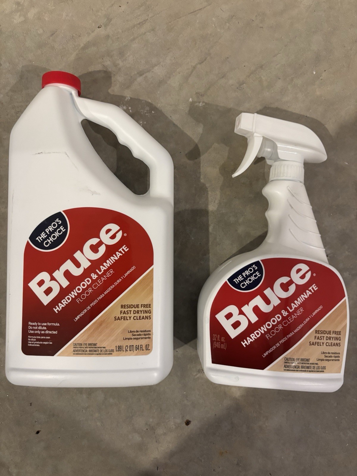 Hardwood and Laminate Floor Cleaner for All NoWax Urethane Finished Floor