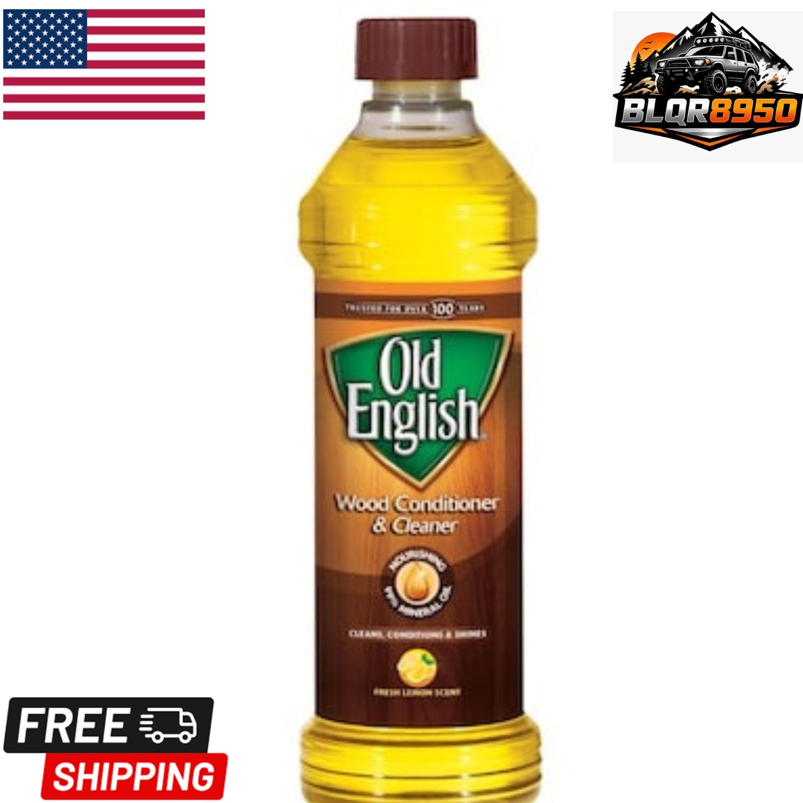 Old English Furniture Cleaner & Conditioner Lemon Wood Polish 16 fl oz