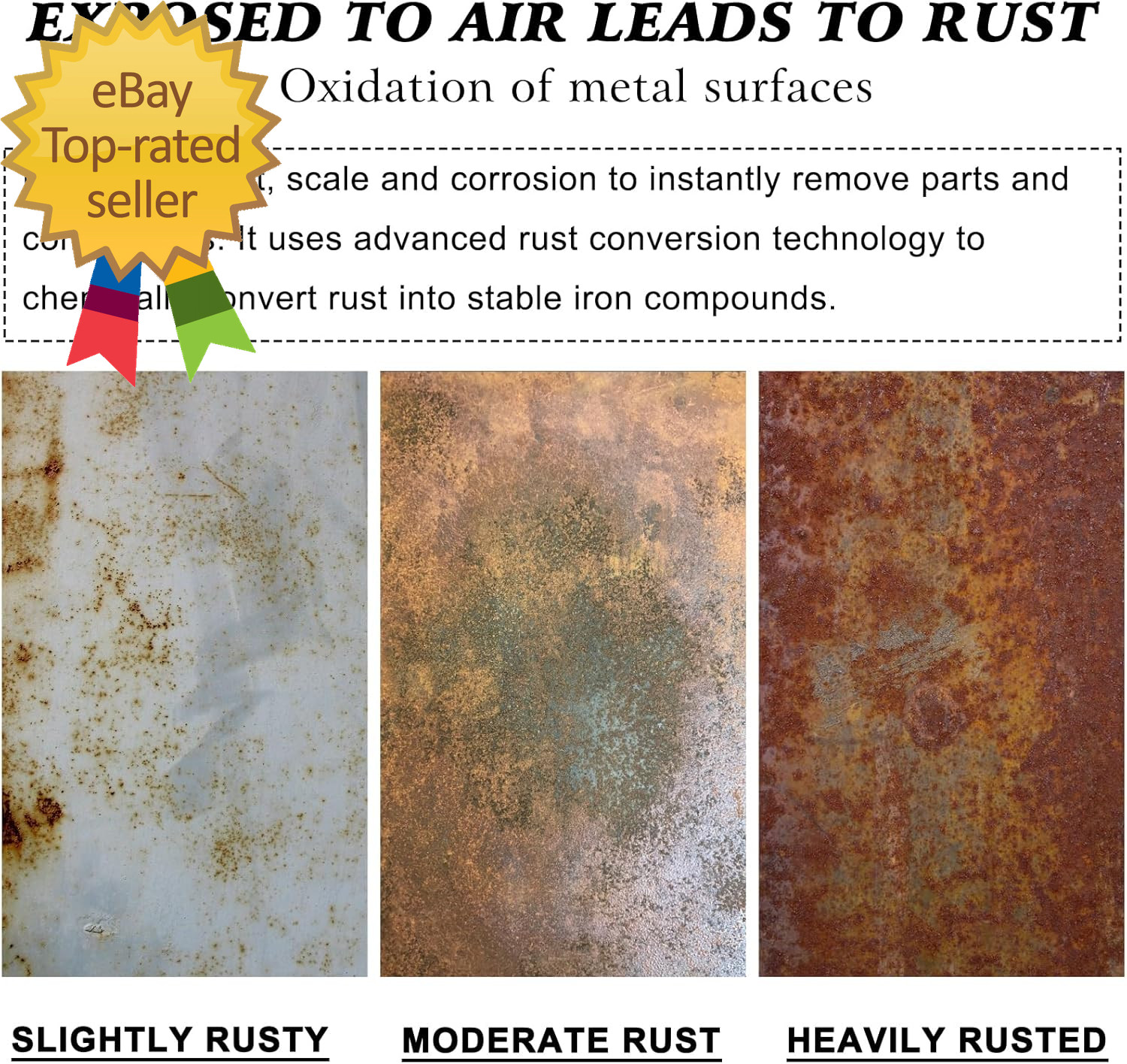 2PCS Nexa Rust Remover Spray Rust Remover for Metal 2.0 anti Rusts Iron