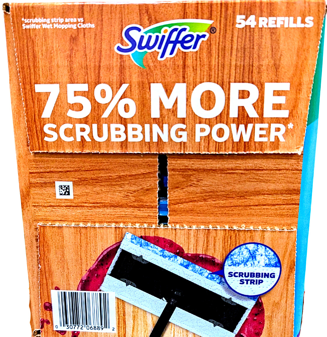 Swiffer Heavy Duty Wet Pad Mopping Cloth Refills Lavender 54-count