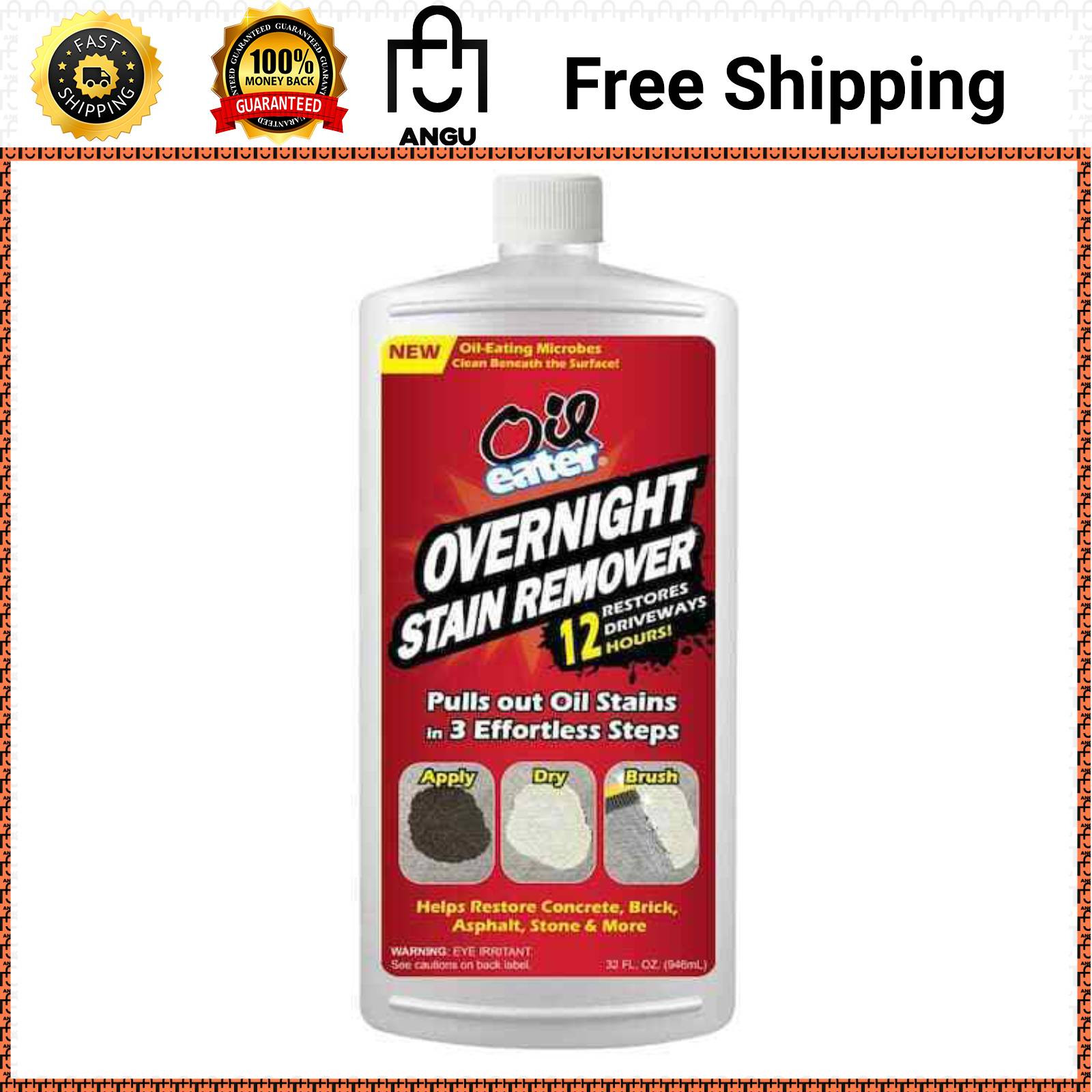 Oil Eater Overnight Stain Remover, 32 oz Powerful Oil Stain Remove NEW