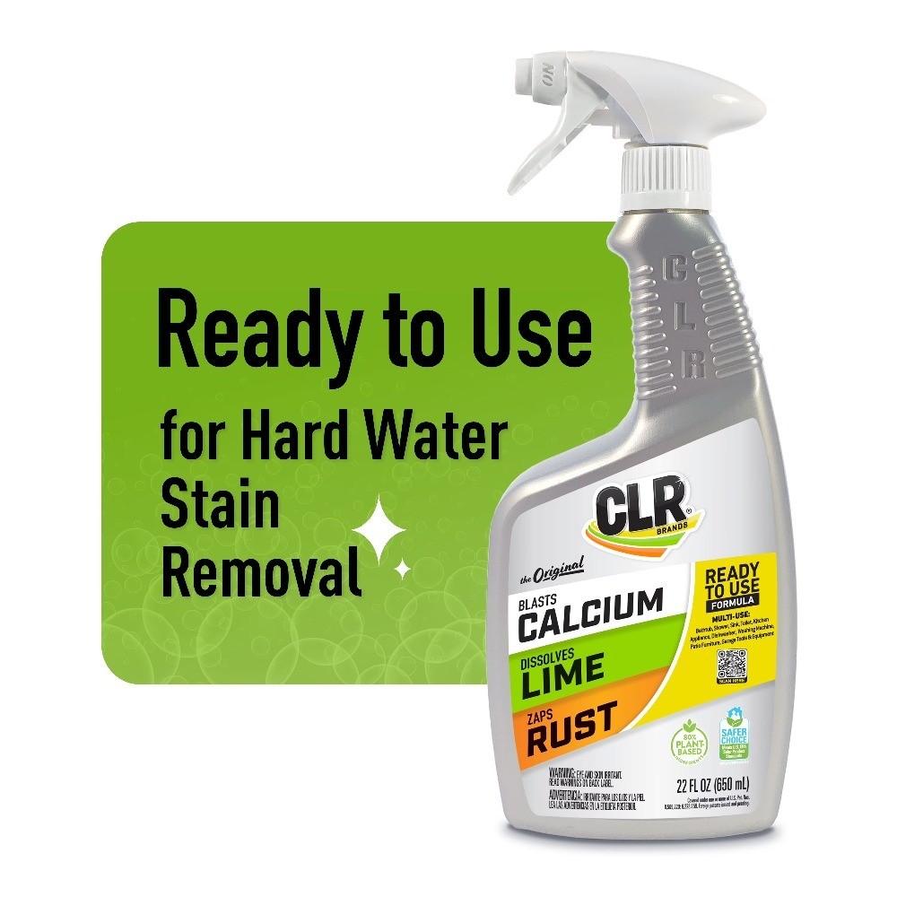 Calcium Lime and Rust Remover EPA Safer Choice 22 oz Spray