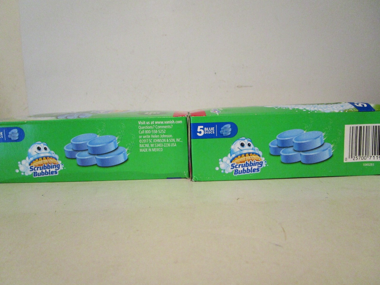 Scrubbing Bubbles Toilet Drop Ins Tablets Continuous Clean 2 packs of 5 = 10 ct.