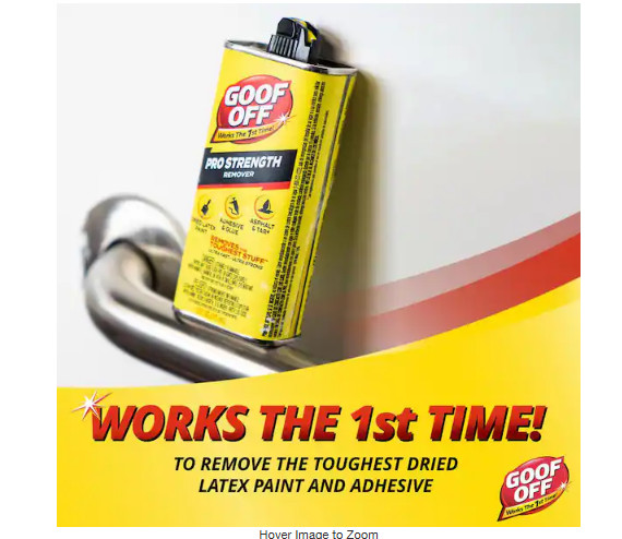 6 Fl. Oz. Professional Strength Remover for Paint and Adhesive