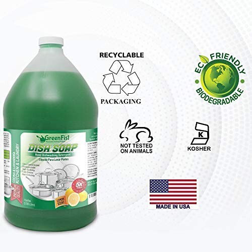 Dish Soap Manual Pot & Pan Professional Detergent Sponge/Pump/Microfiber Towel