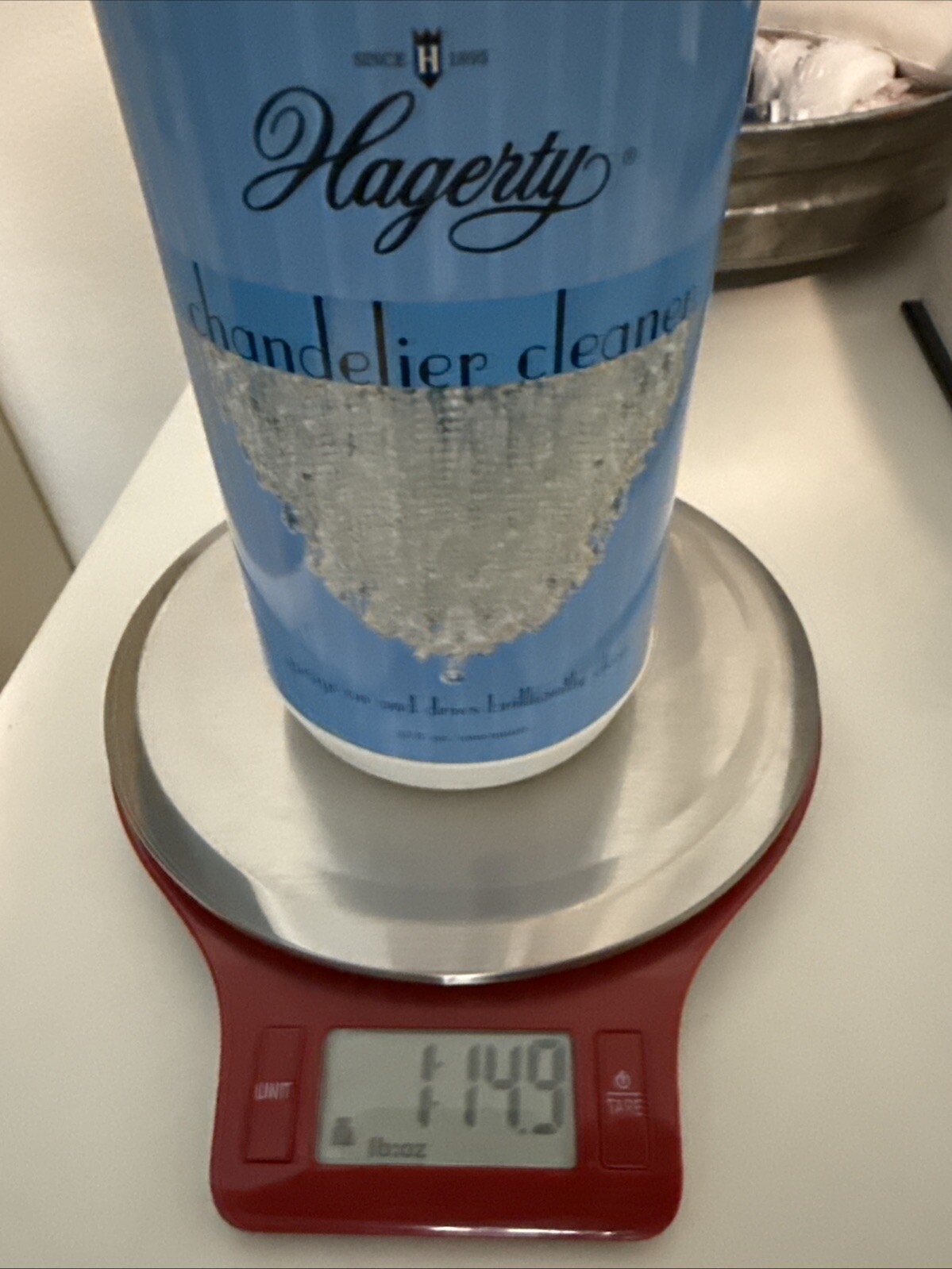 Hagerty 32 Fl. Oz. Chandelier Cleaner, No Rinse, No Wipe Formula, Crystal Glass