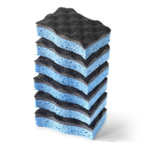 O Cedar Scrunge Scrubber Sponge Heavy Duty No Scratch – 6 Ct – EACH