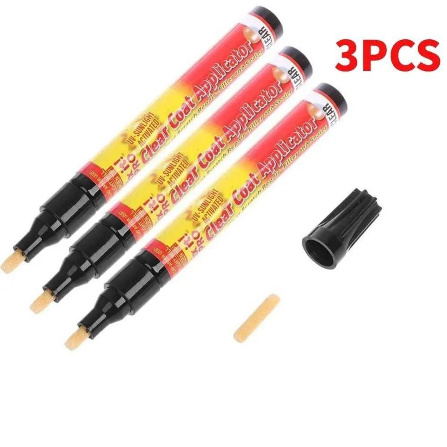 3PCS Vitanst Clearfix Scratch Remover, Auto Paint Repair Pen, Car Scratch Repair