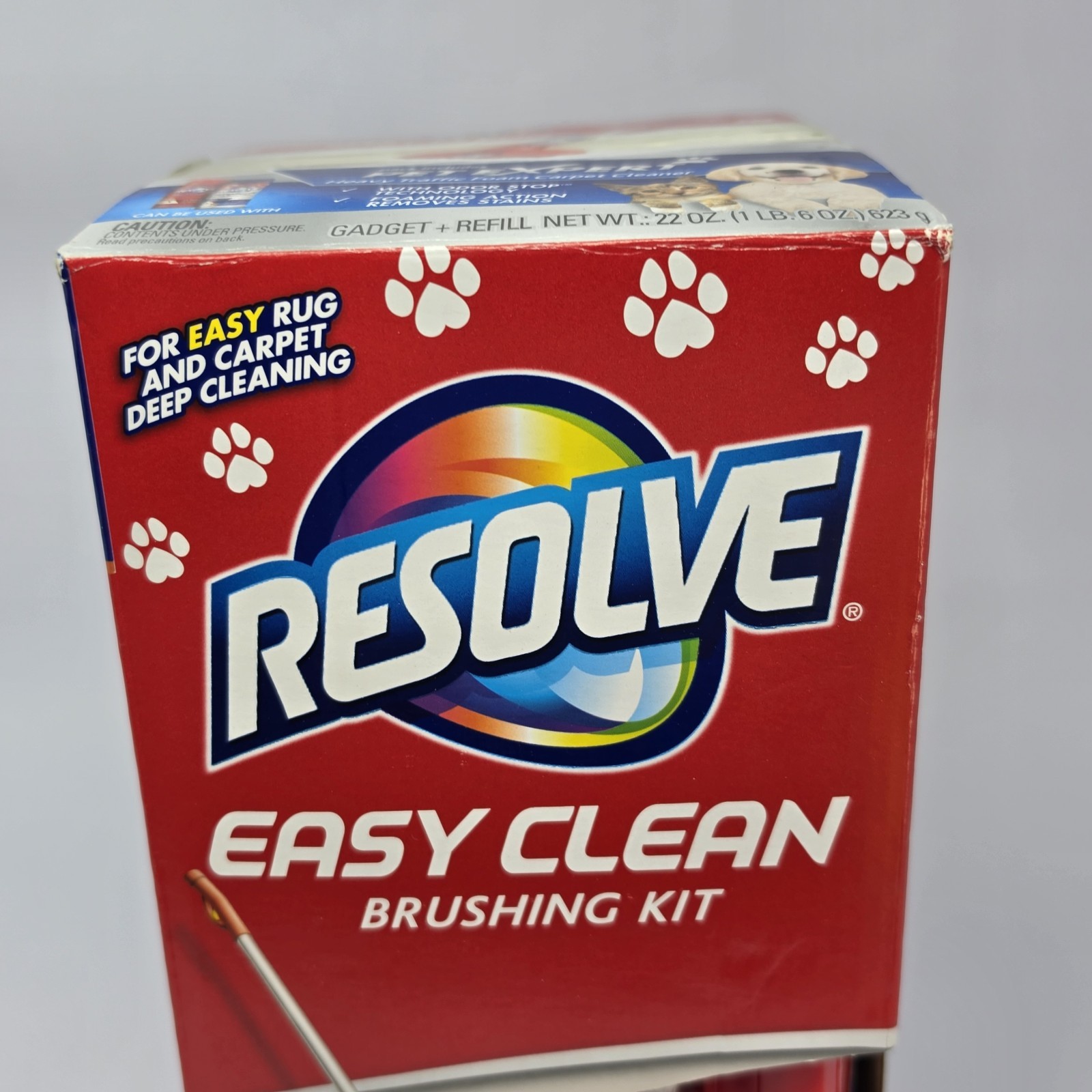 NEW Resolve Easy Clean Pet Expert Brushing Kit Heavy Traffic Carpet Cleaning
