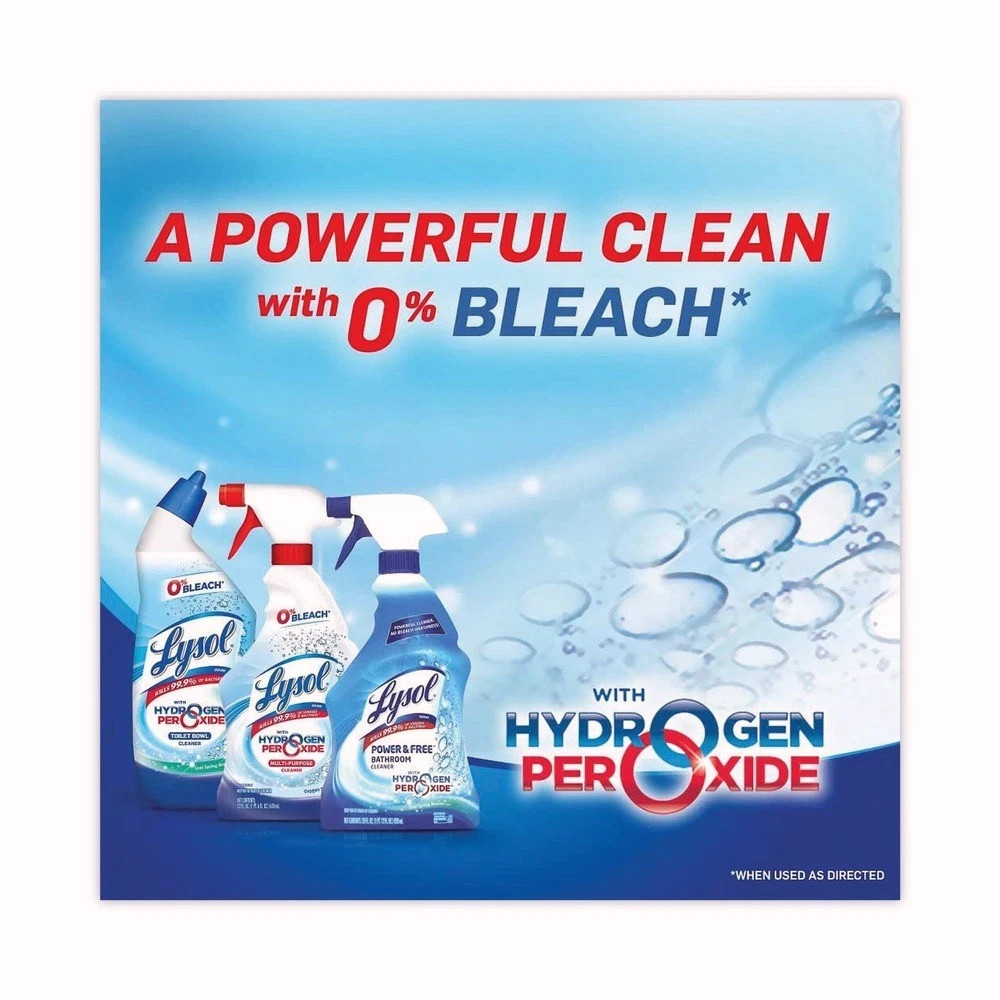 LYSOL Brand 19200-96084 24 oz Toilet Bowl Cleaner – Ocean Fresh (4/Carton) New