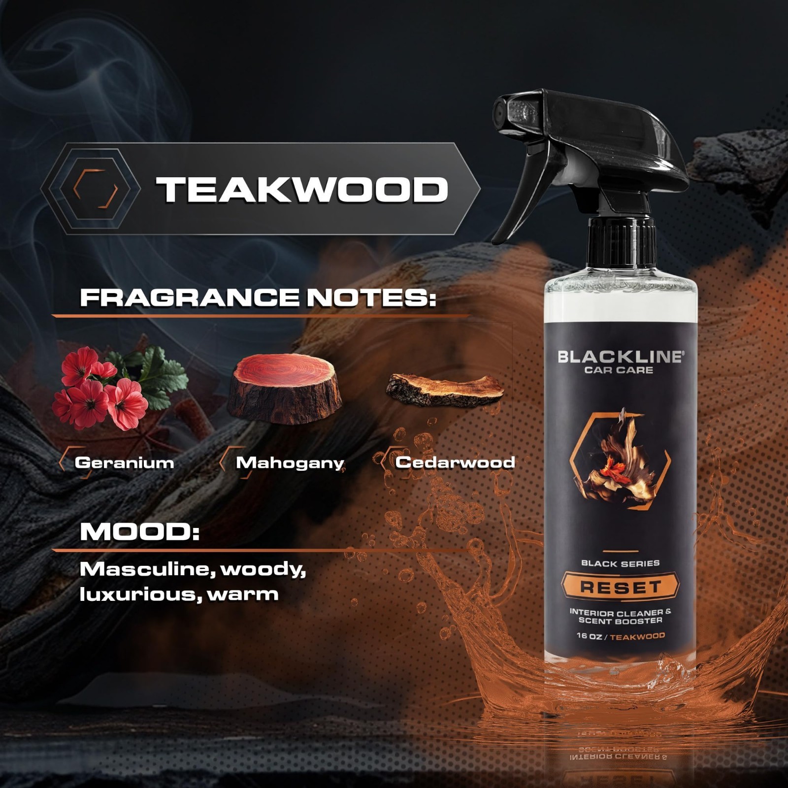 Luxury Scented Leather Car Cleaner – Deep Clean & Deodorize All Surfaces, pH-Neu