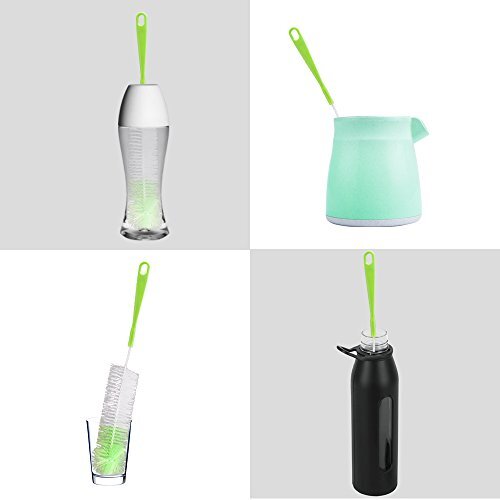 18 Inch Long Bottle Brush Cleaner for Washing Wine Beer Long Narrow Neck Bottles