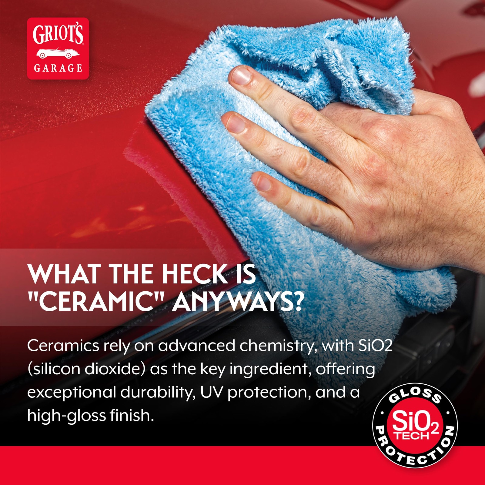 Griots Garage Ceramic Speed Shine Detail Spray for Car Detailing, Provides a …