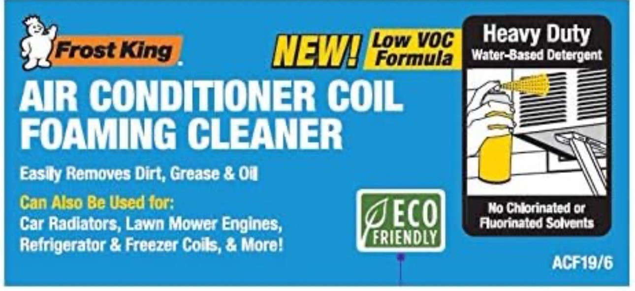 Frost King ACF19 Foam Coil Cleaner 19 Ounce New Great Deal