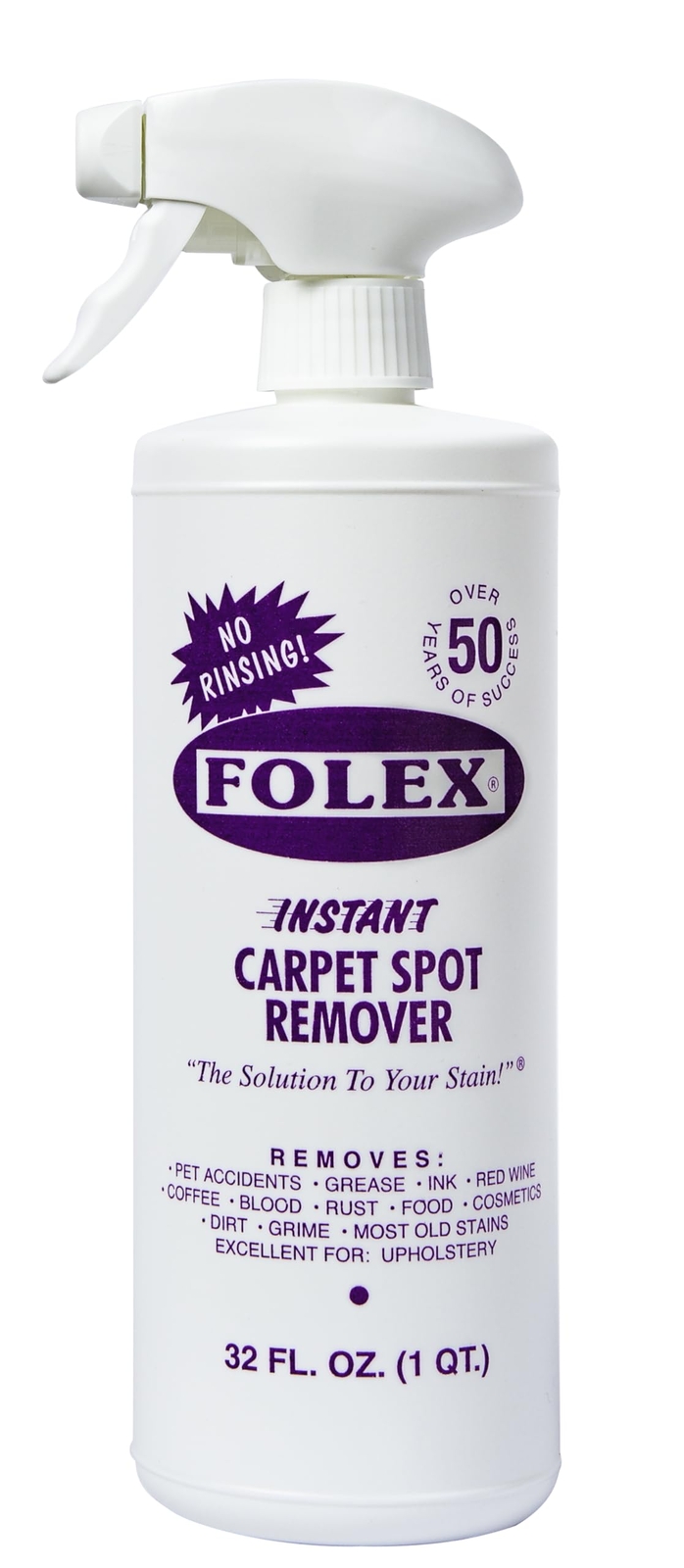 FOLEX Instant Carpet Spot Remover 32 Fl Oz Pack of 3 Safe Effective Stain Rem…