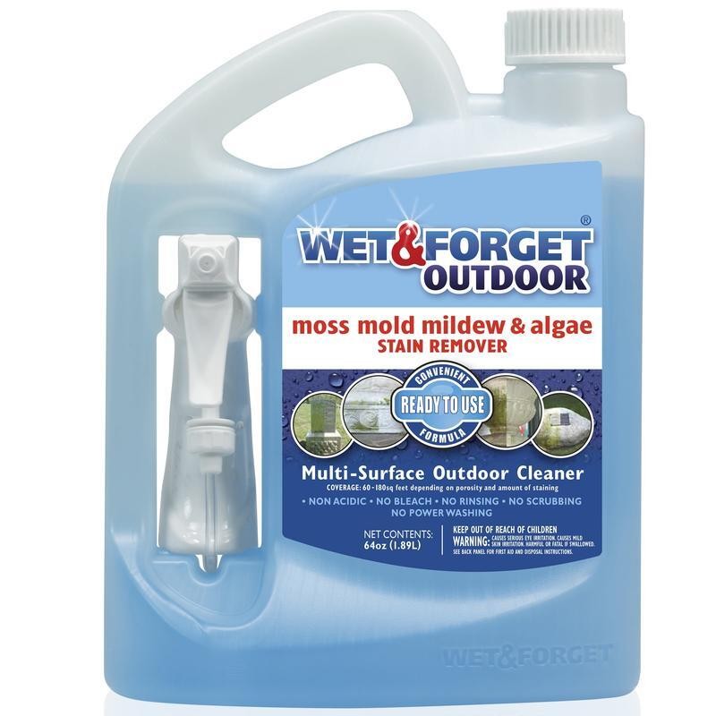 Outdoor Surface Cleaner Ready to Use Moss Mold Mildew Algae Stain Remover