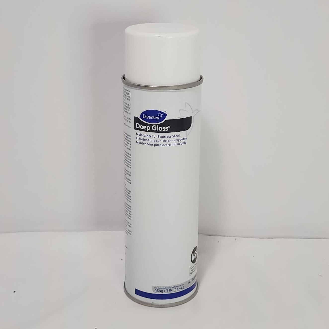 DIVERSEY 94970590 Deep Gloss Stainless Steel Maintainer 16oz Aerosol Can – NEW