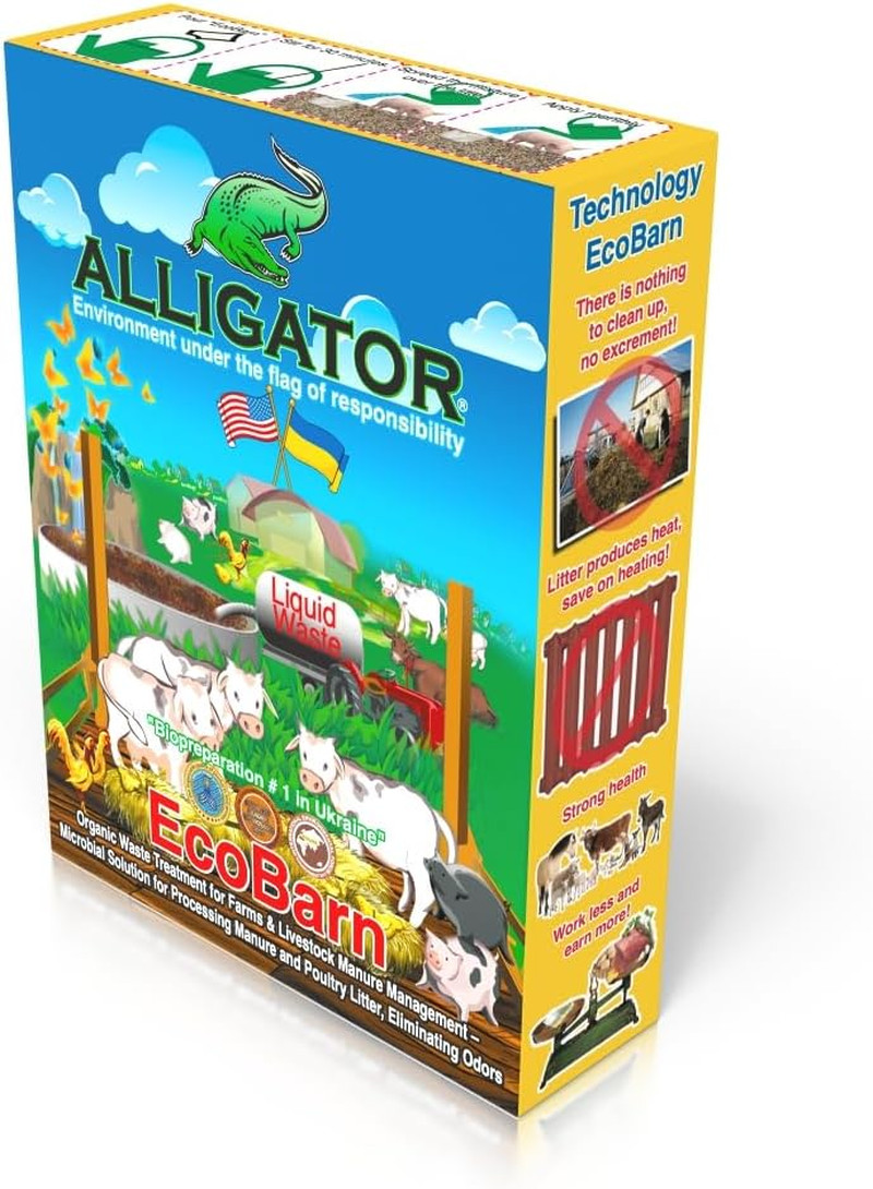 Alligator Organic Waste Treatment for Farms & Livestock Manure Management