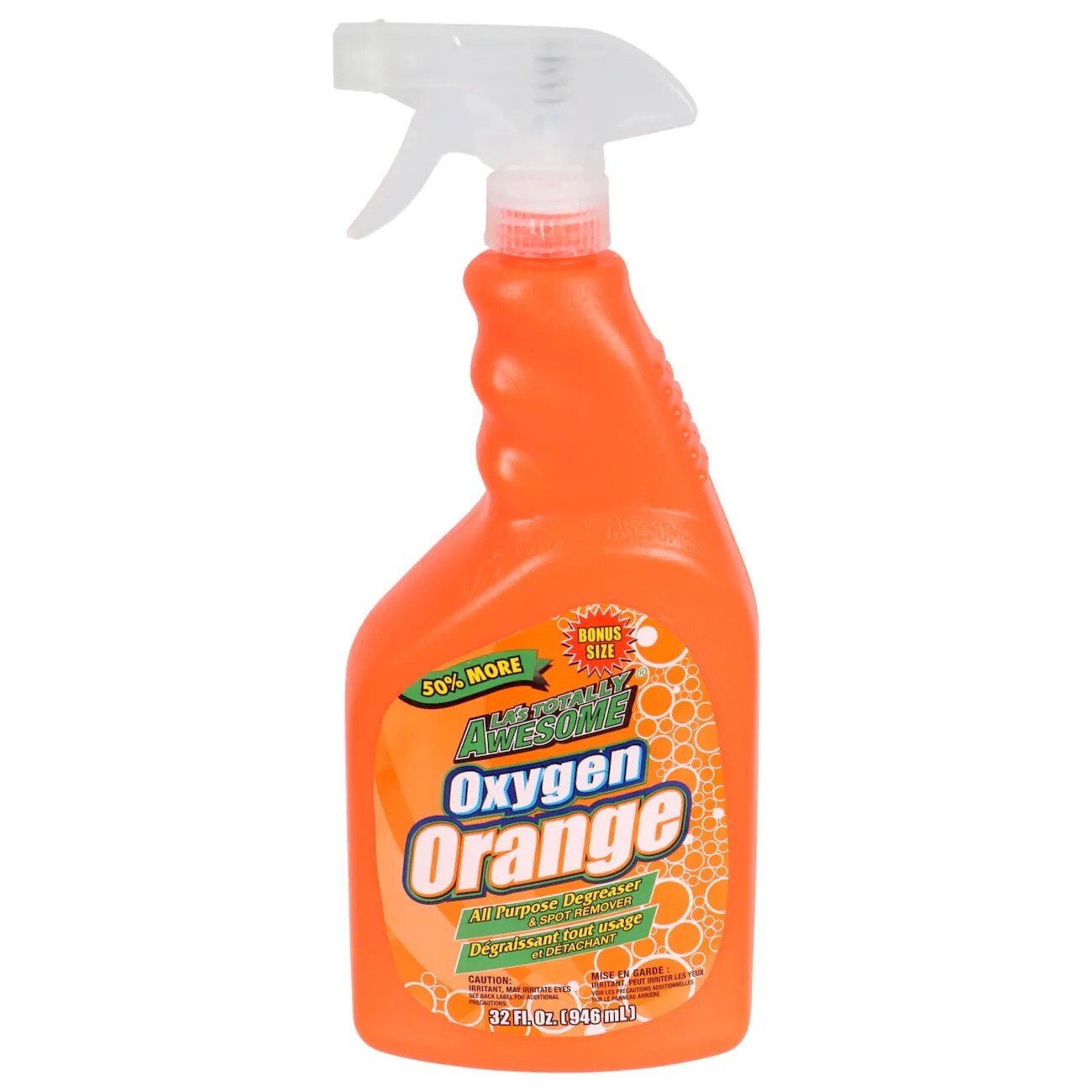 Oxygen Orange Degreaser 32oz LA’s Totally Awesome NEW 50% More Bonus QTY 1