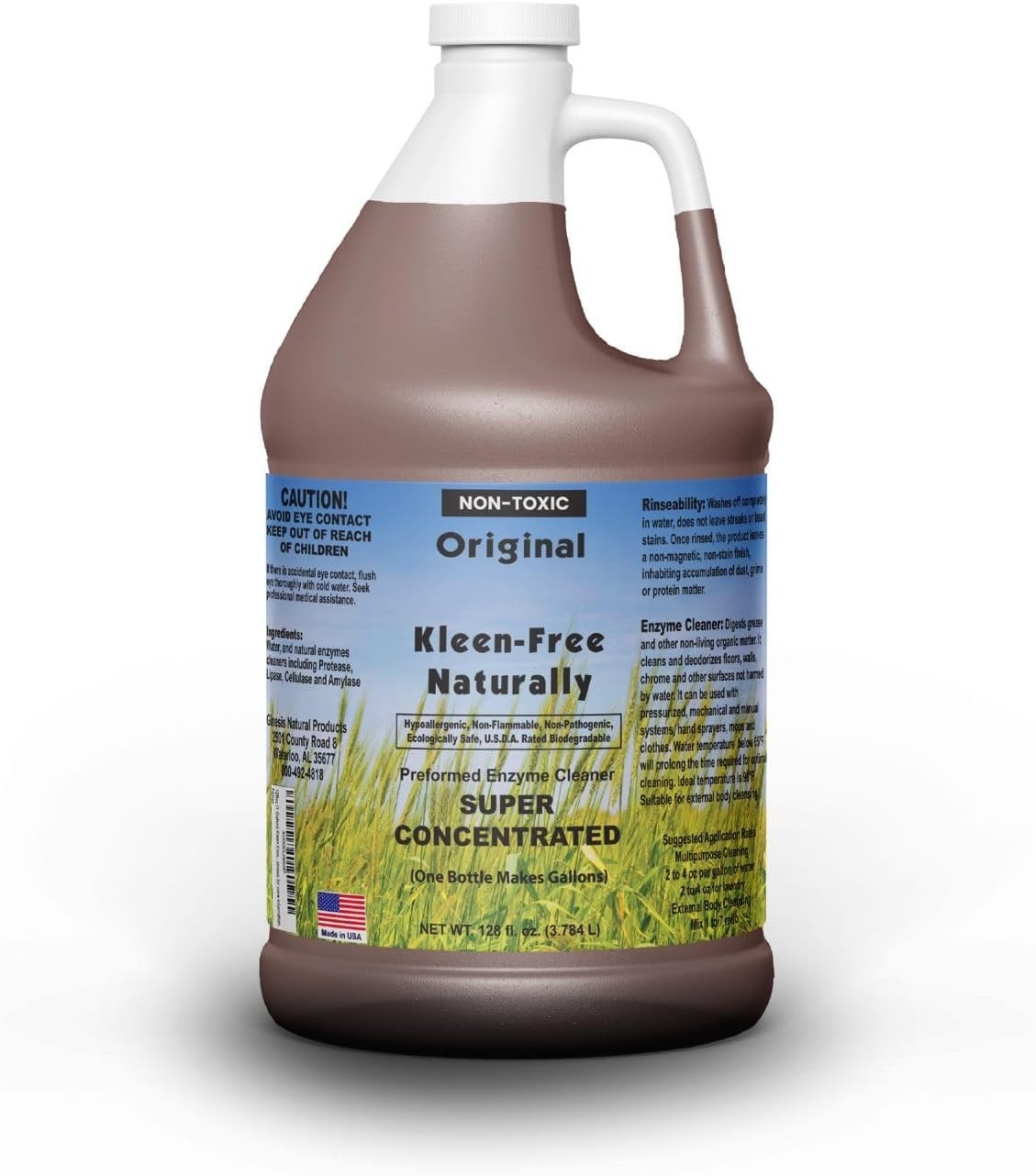 Naturally Preformed Enzyme Cleaner Enzyme Solution Multi-Purpose Cleaner Laundry