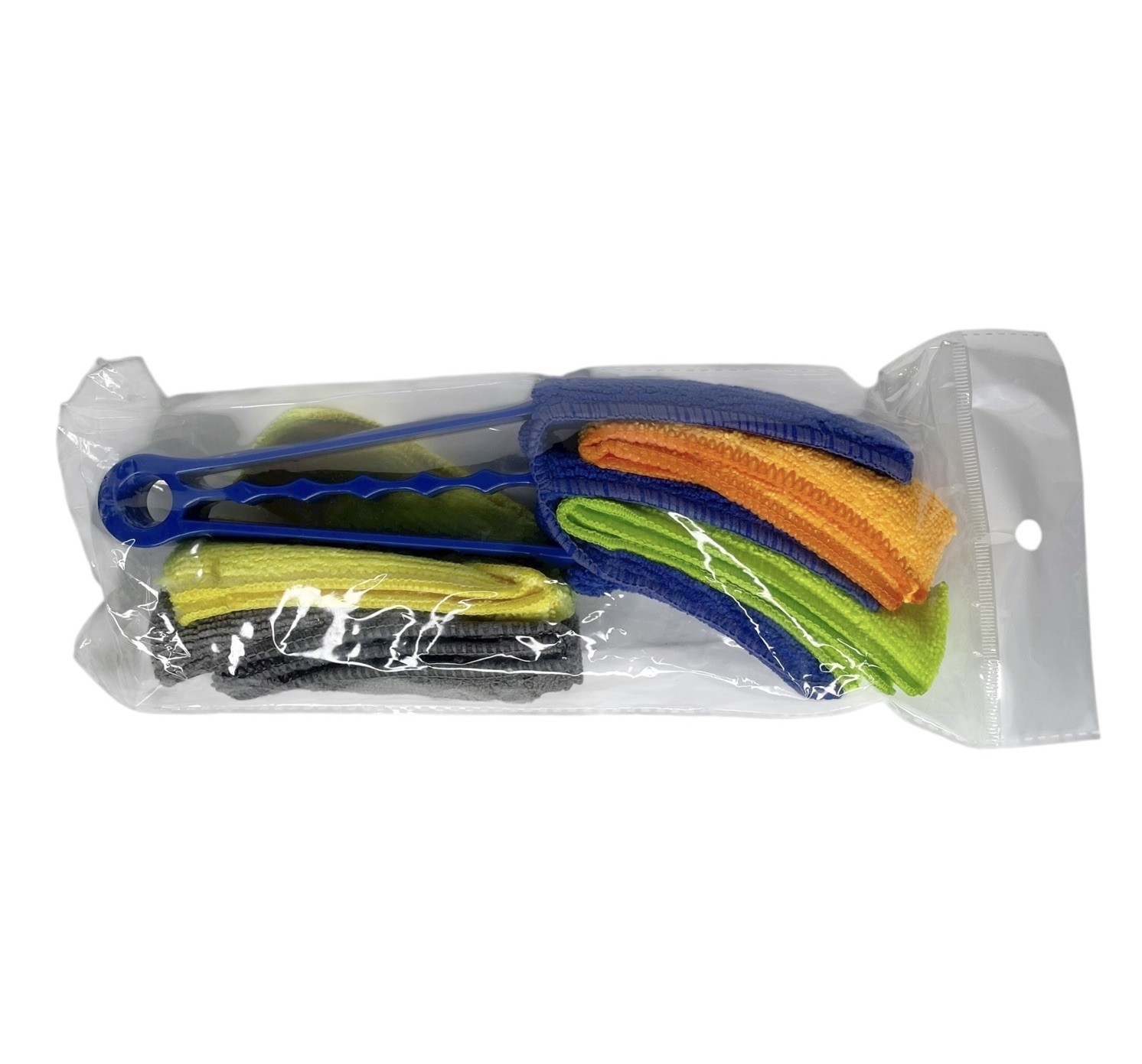 One NEW Venetian Blind Duster Cleaner Wand Three 3 Prong + Microfiber Clean Pads