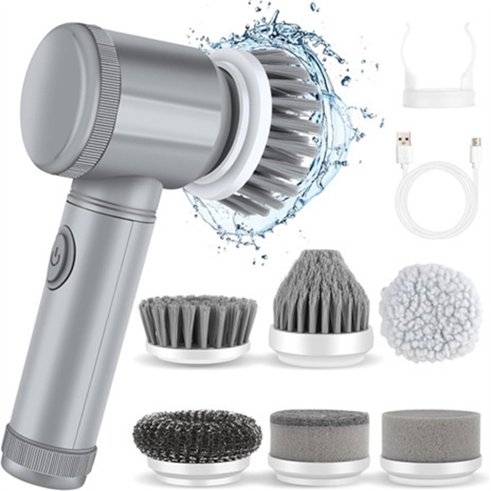 Electric Cleaning Brush Kitchen Bathroom Toilet Portable Powerful Clean Brush