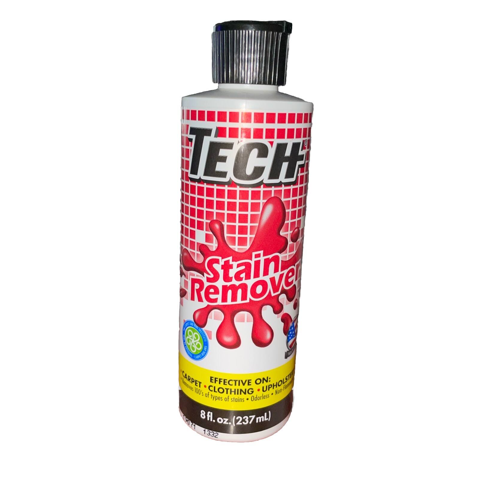 Tech STAIN REMOVER Liquid Multi Purpose Carpet Clothing 8 oz