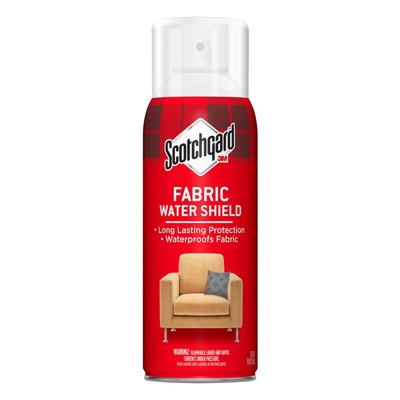 3M Scotchgard Transparent Fabric Water Shield Dries Clear & Oderless 10 oz