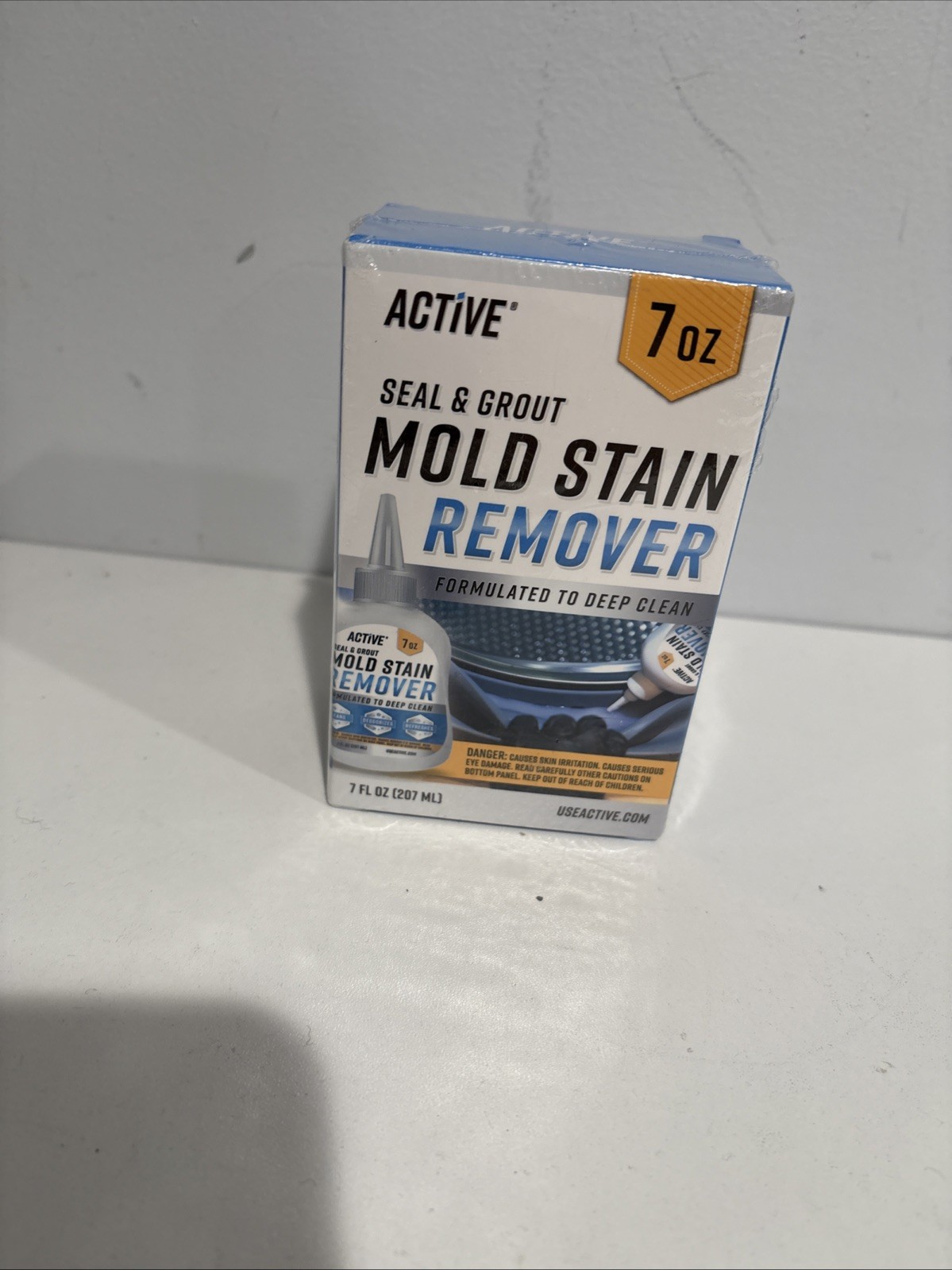 Active MOLD STAIN REMOVER Seal and Grout Deep Clean 7oz NEW SEALED