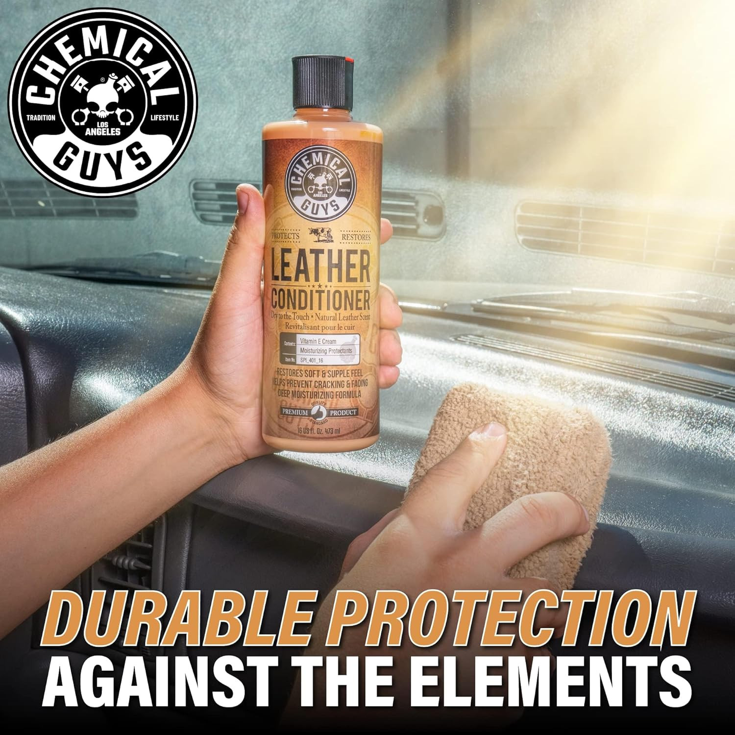 Leather Cleaner and Conditioner Kit – 2 Bottles (4 Oz Each), Car Cleaner and Con