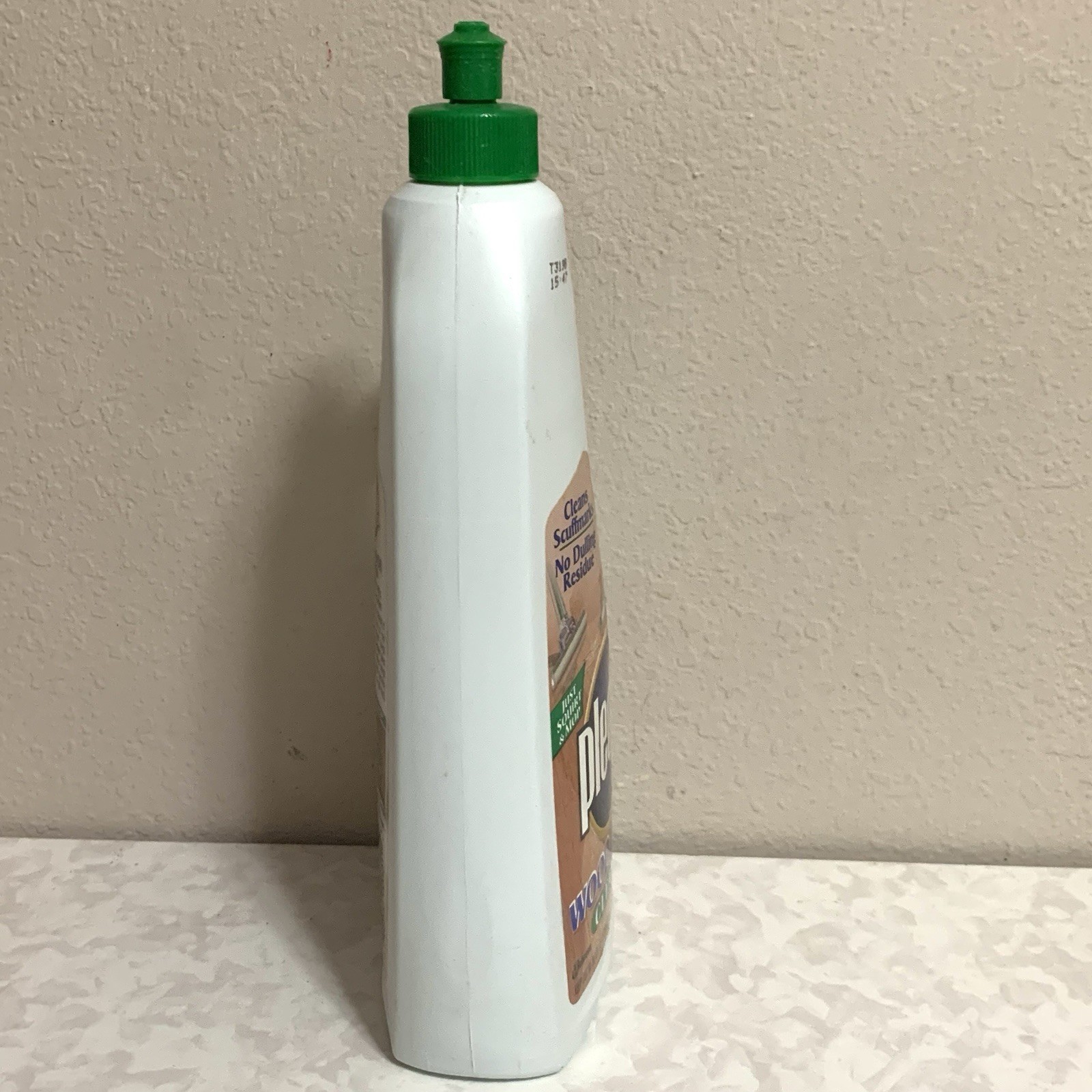 Vintage RARE SC Johnson Pledge Wood Floor Cleaner 1998 Original Old Formula 32oz