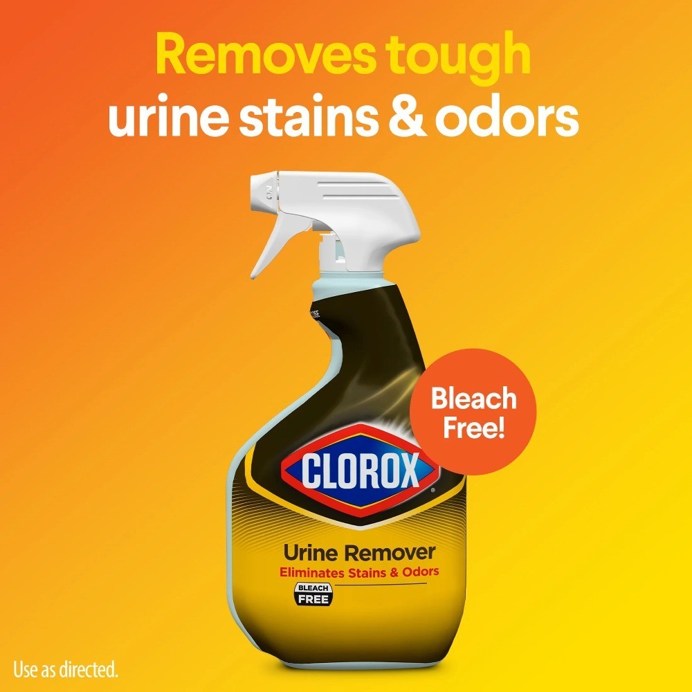 Powerful Urine Stain & Odor Eliminator Spray for Multiple Surfaces, 32 oz Bottle