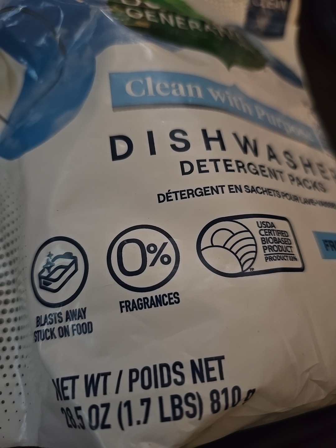 Seventh Generation Free & Clear Natural Dishwasher Detergent – 45 Packs (i11)