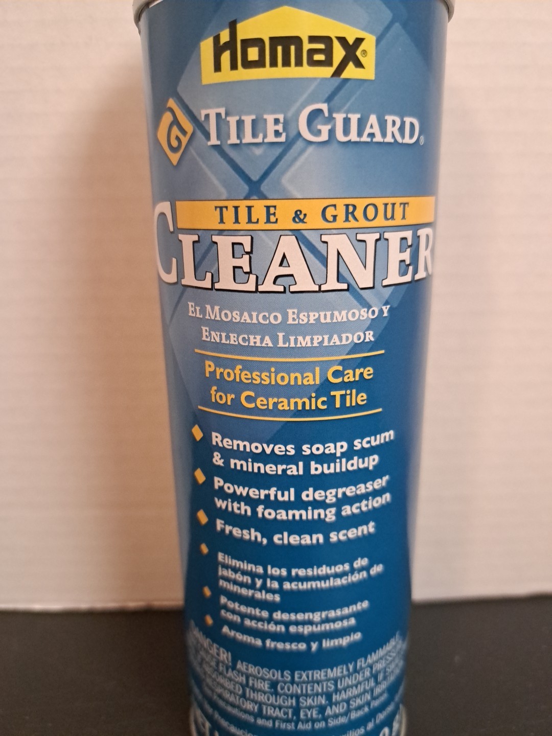 HOMAX Tile Guard Tile and Grout Cleaner 18oz can