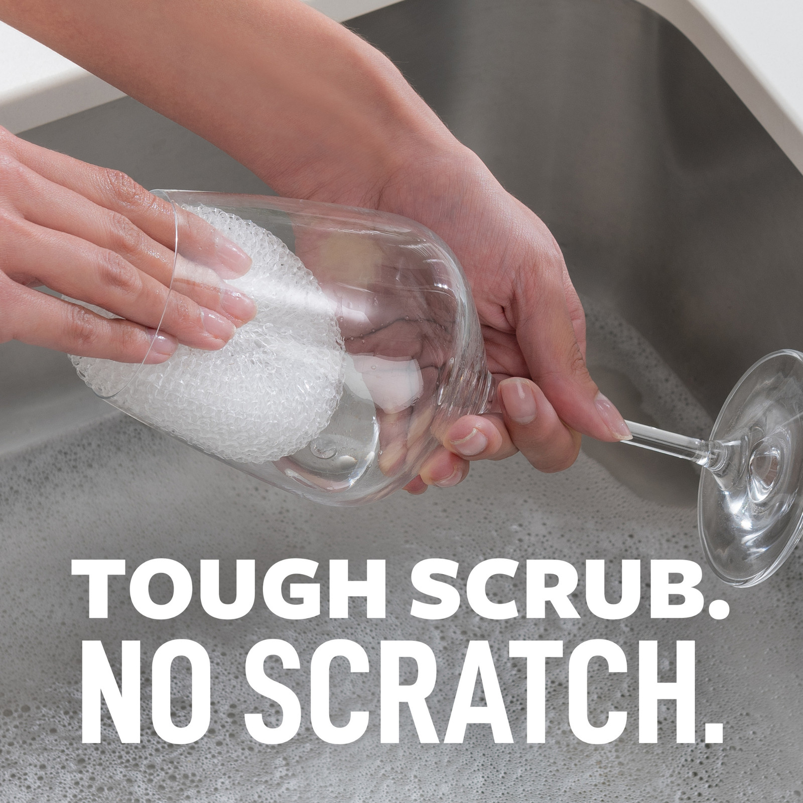 Scotch-Brite Greener Clean Recycled Scrubbing Circles: 3-pack (White)